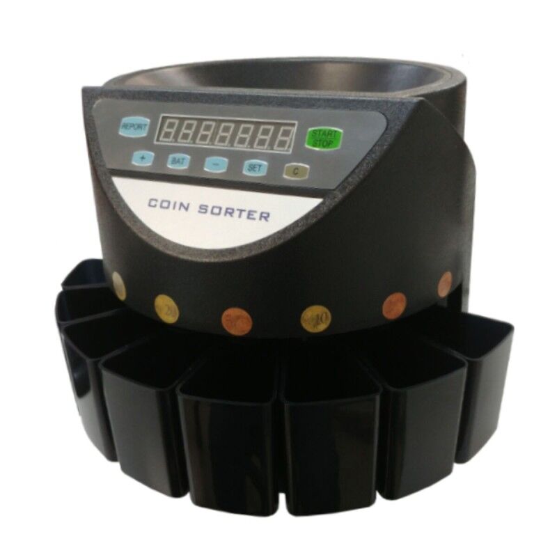 Mustek|Contador de moedas Mustek M6 Preto