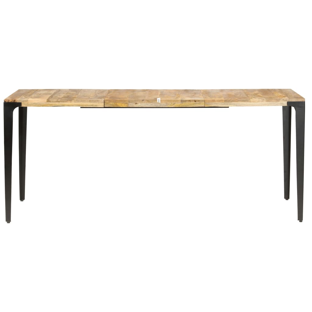 vidaXL Mesa de jantar 180x90x76 cm madeira de mangueira maciça