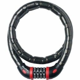 Dunlop|Cabo com cadeado Dunlop Preto