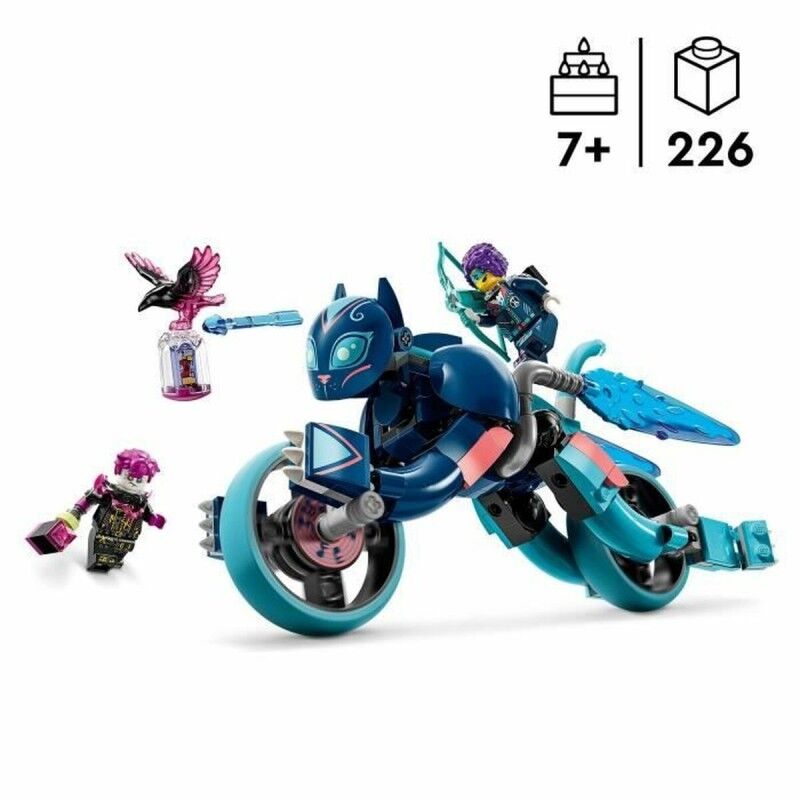 Lego|Jogo de Construção Lego Zoey's Cat-Motorcycle Multicolor