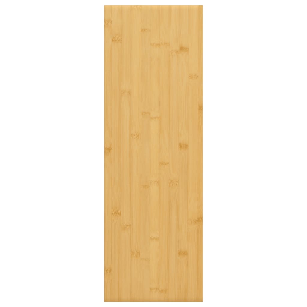 vidaXL Prateleira de parede 60x20x2,5 cm bambu