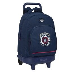 BlackFit8|Mochila Escolar com Rodas BlackFit8 Authentic Azul 33 x 22 x 45 cm