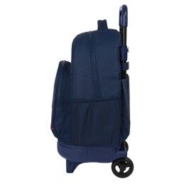 BlackFit8|Mochila Escolar com Rodas BlackFit8 Authentic Azul 33 x 22 x 45 cm