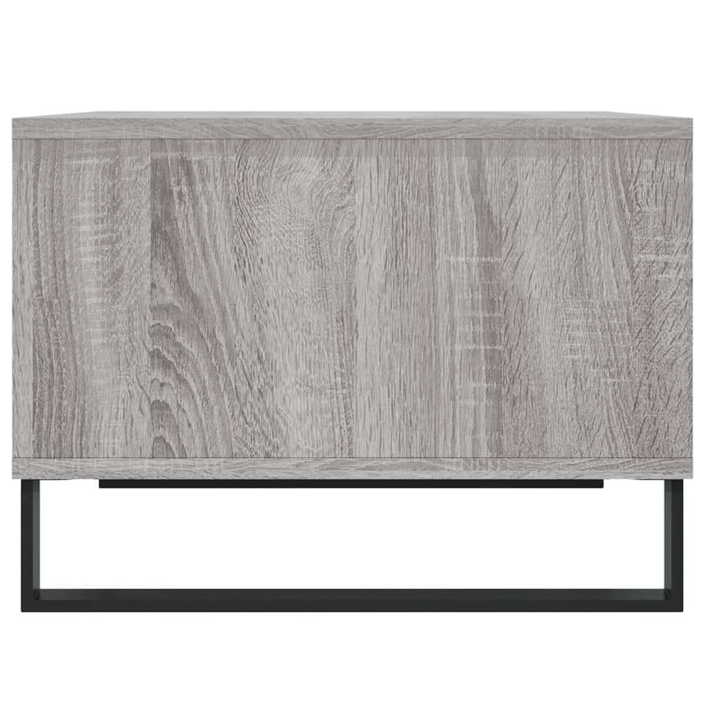 vidaXL Mesa de centro 60x50x36,5 cm derivados de madeira cinza sonoma