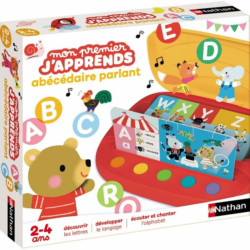 Nathan|Jogo de Mesa Nathan Mon premier j'apprends abecedair Nathan|Jogo de Mesa Nathan Mon premier j'apprends abecedair