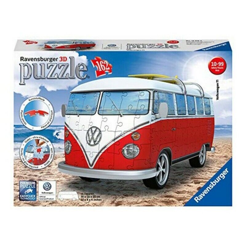 Ravensburger|Puzzle 3D Volkswagen Van Ravensburger 12516 162 Peças