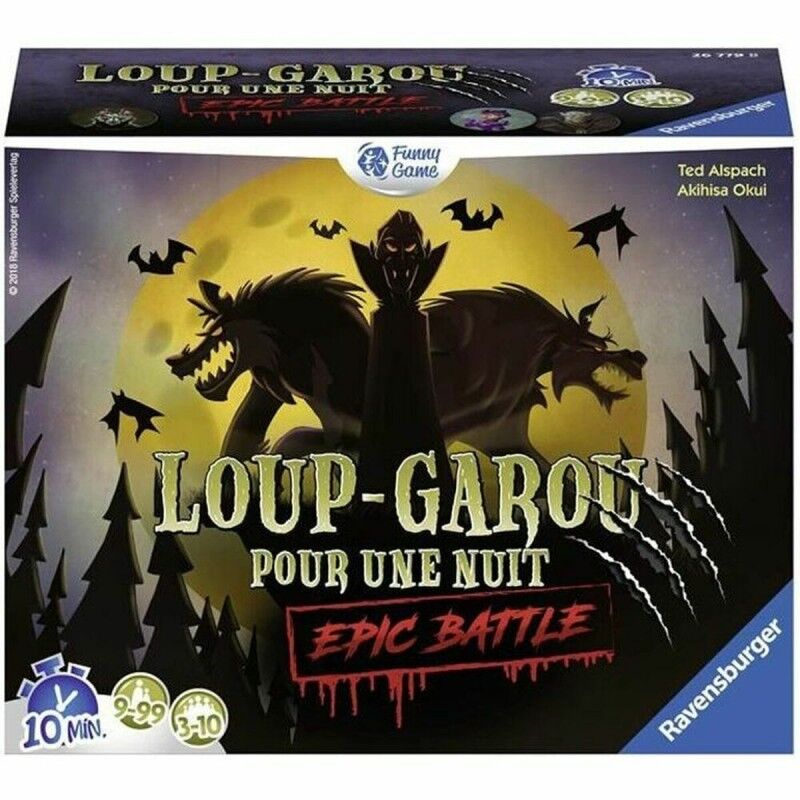 Ravensburger|Jogo de Mesa Ravensburger Werewolf for One Night (FR)