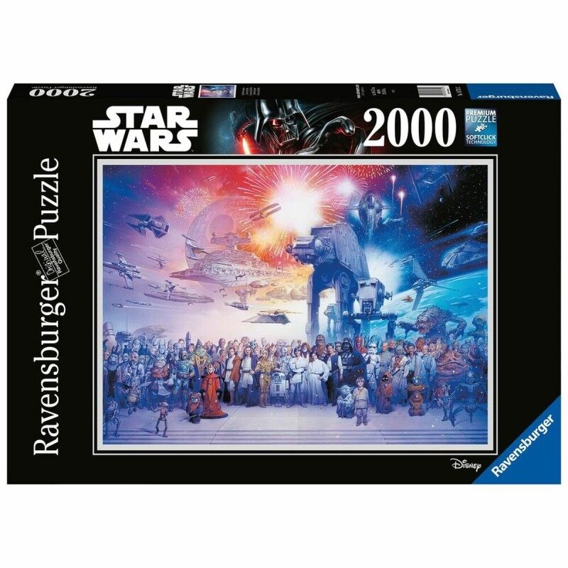 Ravensburger|Puzzle Ravensburger 167012 Star Wars (2000 Peças) Ravensburger|Puzzle Ravensburger 167012 Star Wars (2000 Peças)