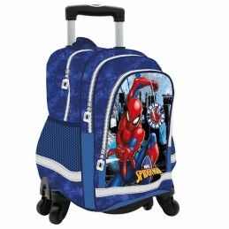 BlackFit8|Mochila Escolar com Rodas Evolution BlackFit8 Oxford Azul escuro (32 x 42 x 15 cm)