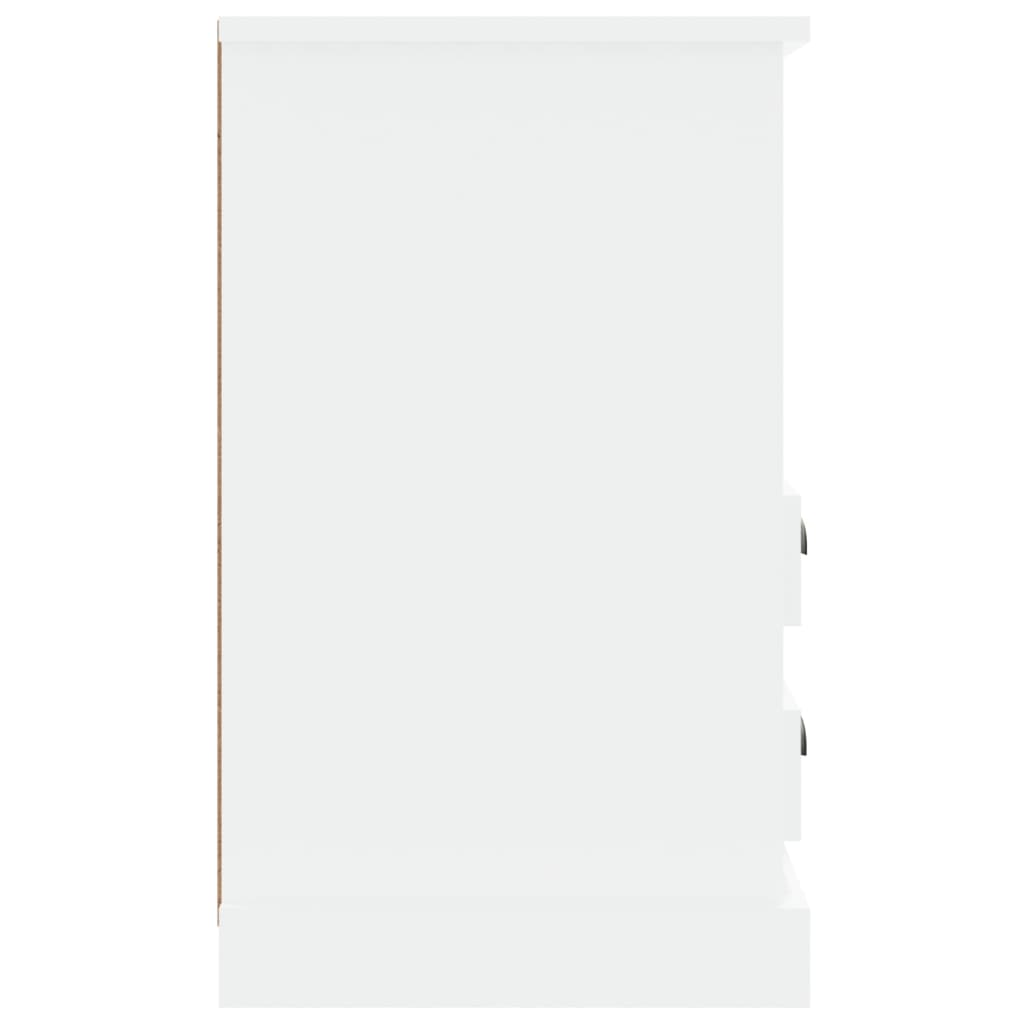 vidaXL Mesas de cabeceira 2 pcs 43x36x60 cm branco