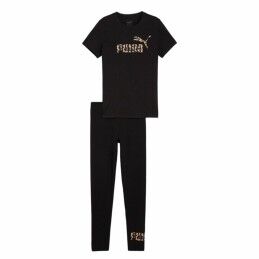 Reebok|Fato de Treino de Mulher Reebok Linear Preto