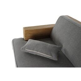 DKD Home Decor|Sofá DKD Home Decor Cinzento Natural Alpino 224 x 95 x 82 cm