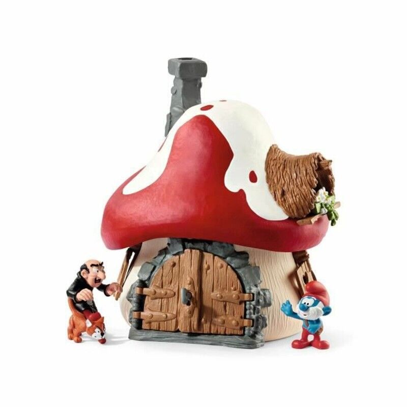 Schleich|Playset Schleich Smurf house with 2 figurines