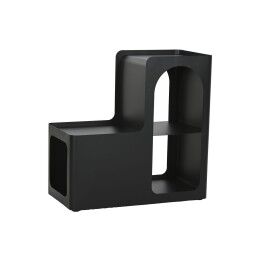 Home ESPRIT|Mesa de apoio Home ESPRIT Preto Metal 60 x 30 x 60 cm