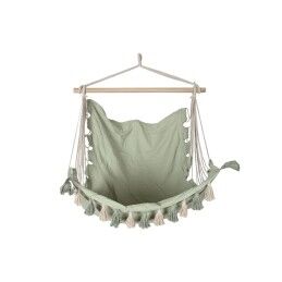 Home ESPRIT|Tuinstoel Home ESPRIT Verde Algodão Madeira 100 x 50 x 135 cm