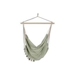 Home ESPRIT|Tuinstoel Home ESPRIT Verde Algodão Madeira 100 x 50 x 135 cm