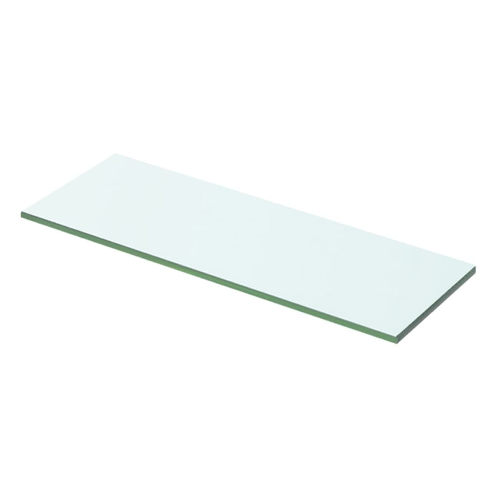 vidaXL Prateleiras 2 pcs 50x12 cm vidro transparente