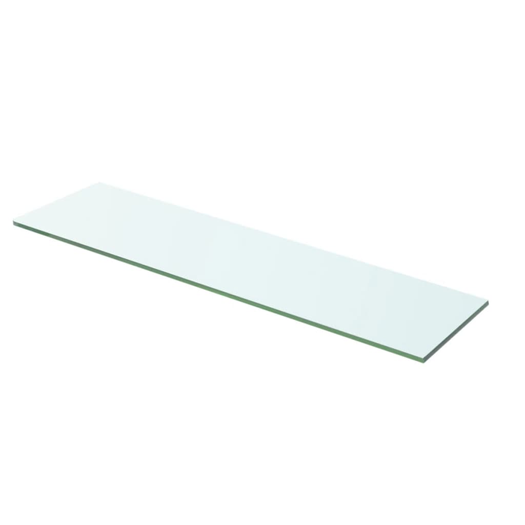 vidaXL Prateleiras 2 pcs 60x12 cm vidro transparente