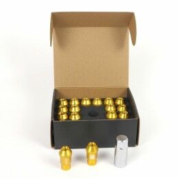 OMP|Set Porcas OMP Ouro 40 mm 20 uds M12 x 1,50