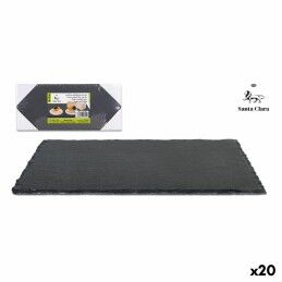 Inde|Conjunto para Aperitivos Inde Bambu Porcelana 29 x 18 x 6 cm Tacho x 2 (6 Unidades)