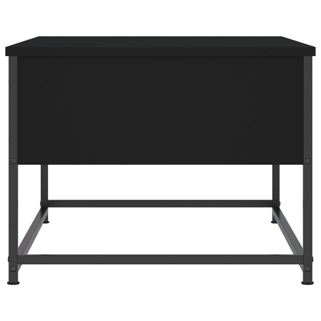 vidaXL Mesa de centro 100x51x40 cm derivados de madeira preto