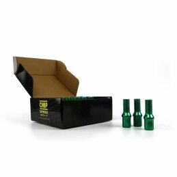 OMP|Set Porcas OMP 27 mm Verde 20 uds M12 x 1,25