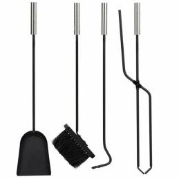Alexandra House Living|Utensílios para a Lareira Alexandra House Living Preto Ferro 16 x 50 x 16 cm