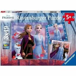 Frozen|Puzzle Infantil Frozen Dupla face 108 Peças 70 x 1,5 x 50 cm (6 Unidades)