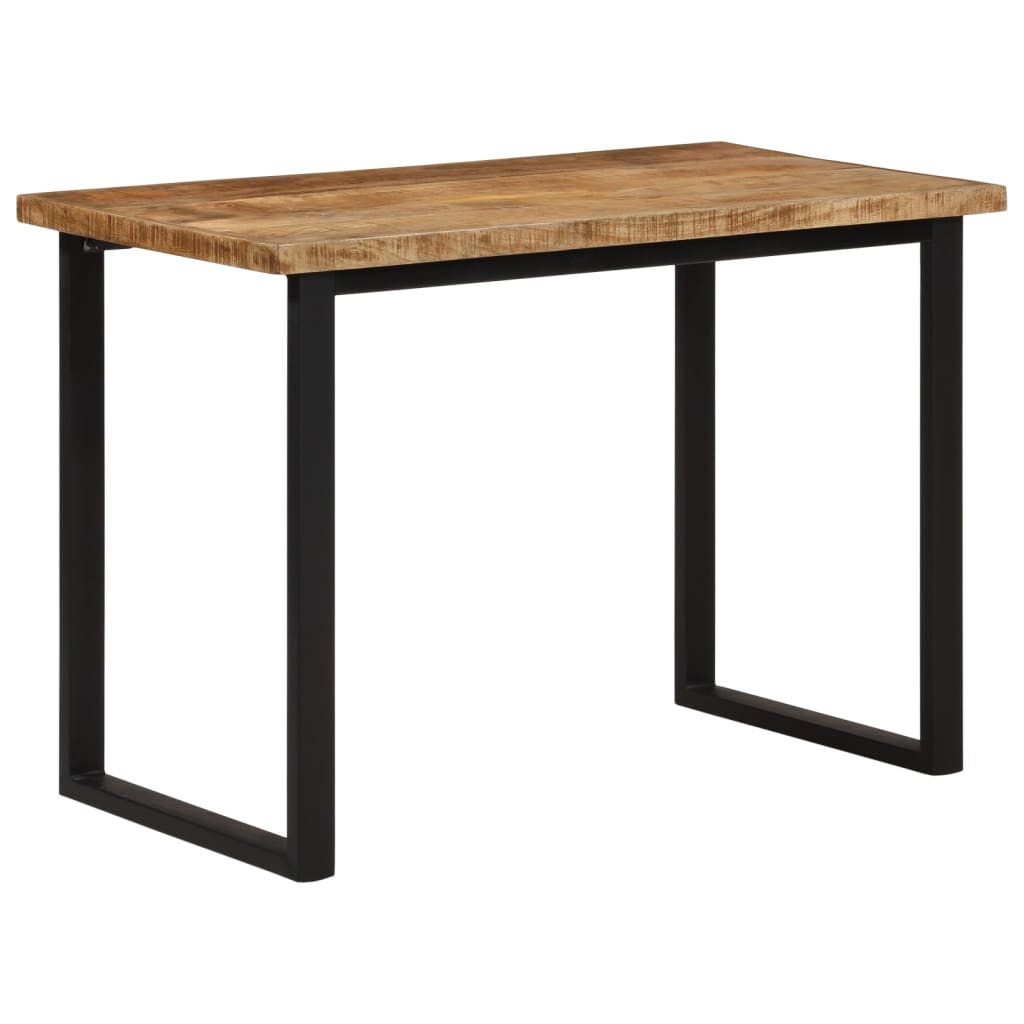 vidaXL Mesa de jantar 110x55x75 cm madeira de mangueira maciça