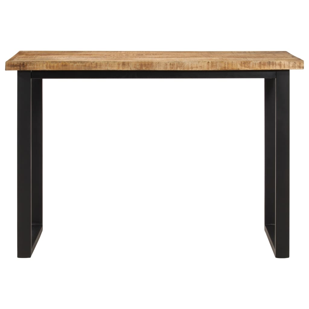 vidaXL Mesa de jantar 110x55x75 cm madeira de mangueira maciça