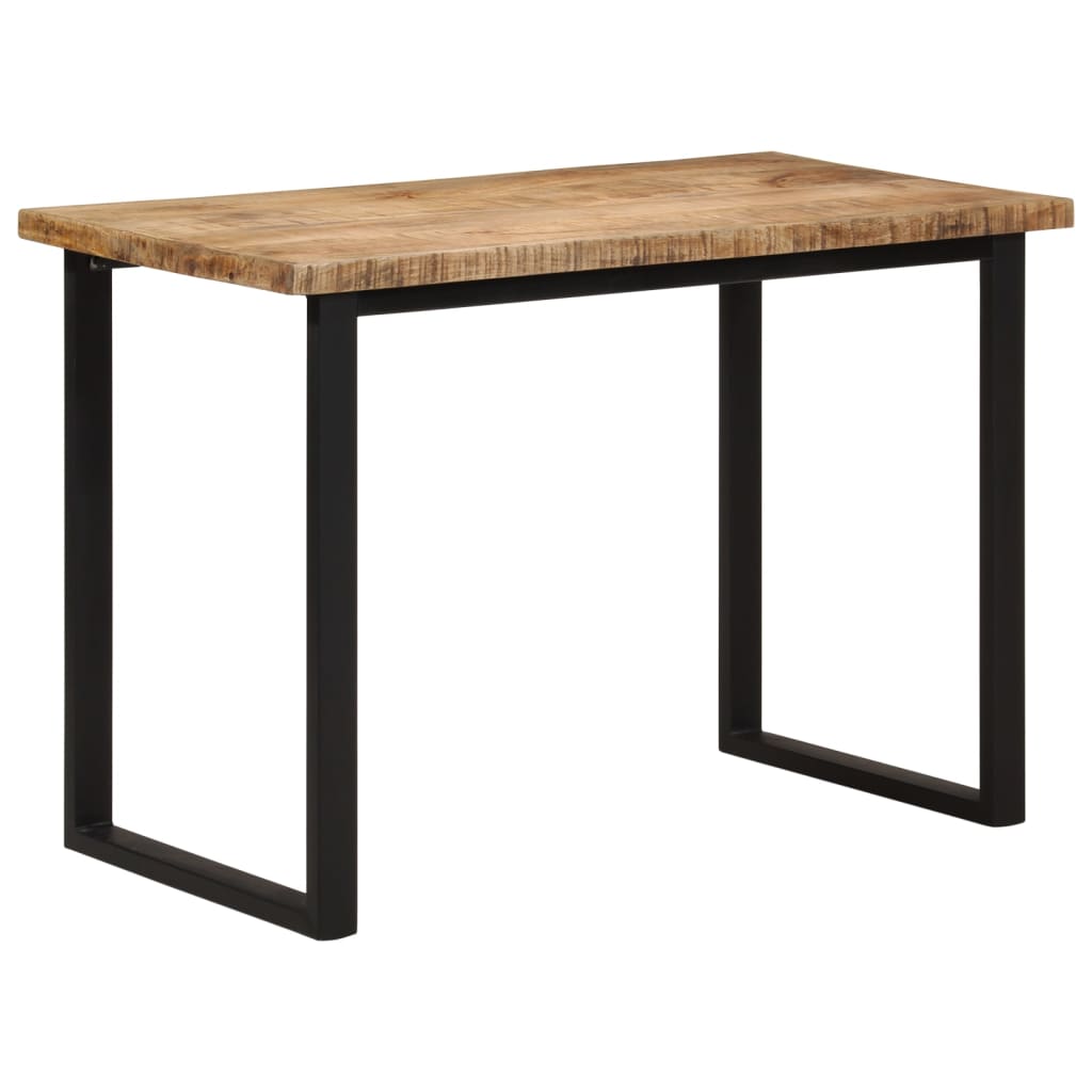 vidaXL Mesa de jantar 110x55x75 cm madeira de mangueira maciça