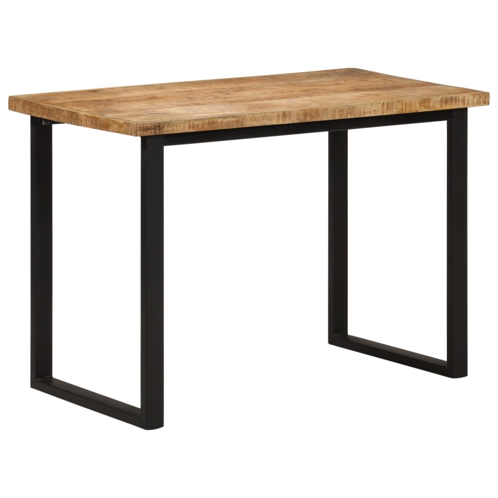 vidaXL Mesa de jantar 110x55x75 cm madeira de mangueira maciça