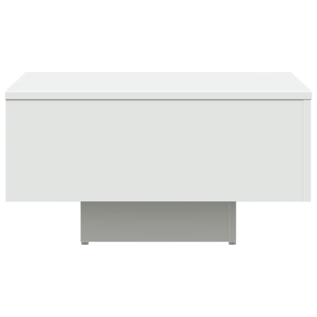 vidaXL Mesa de centro 60x60x31,5 cm contraplacado branco