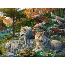 Ravensburger|Puzzle Ravensburger Wolves in Spring