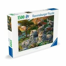 Ravensburger|Puzzle Ravensburger Wolves in Spring