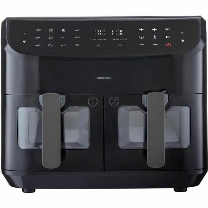 Medion|Fritadeira de Ar Medion LIFE P20 Preto 2600 W 8,7 l