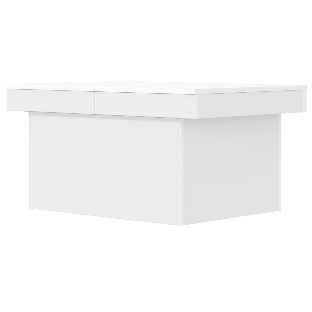 vidaXL Mesa de centro 100x55x40 cm derivados de madeira branco