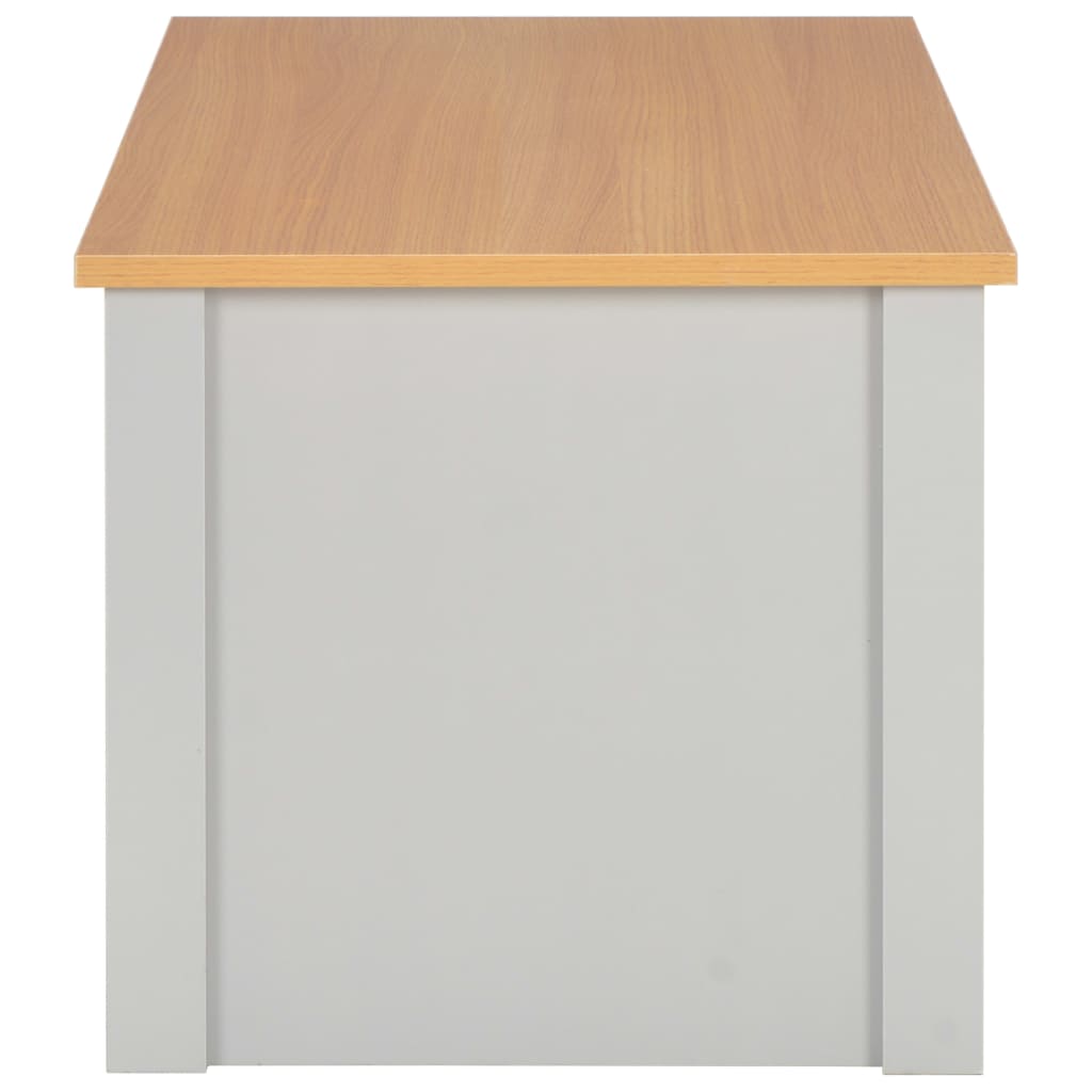 vidaXL Mesa de centro 105x47x42 cm cinzento