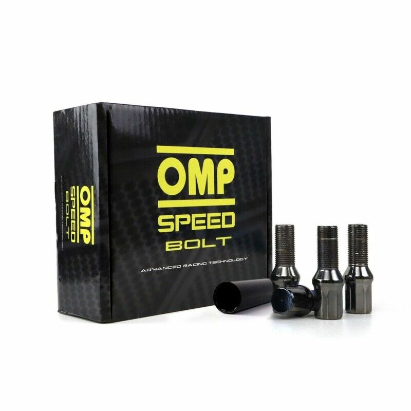 OMP|Set Porcas OMP 27 mm Antracite 20 uds M14 x 1,25