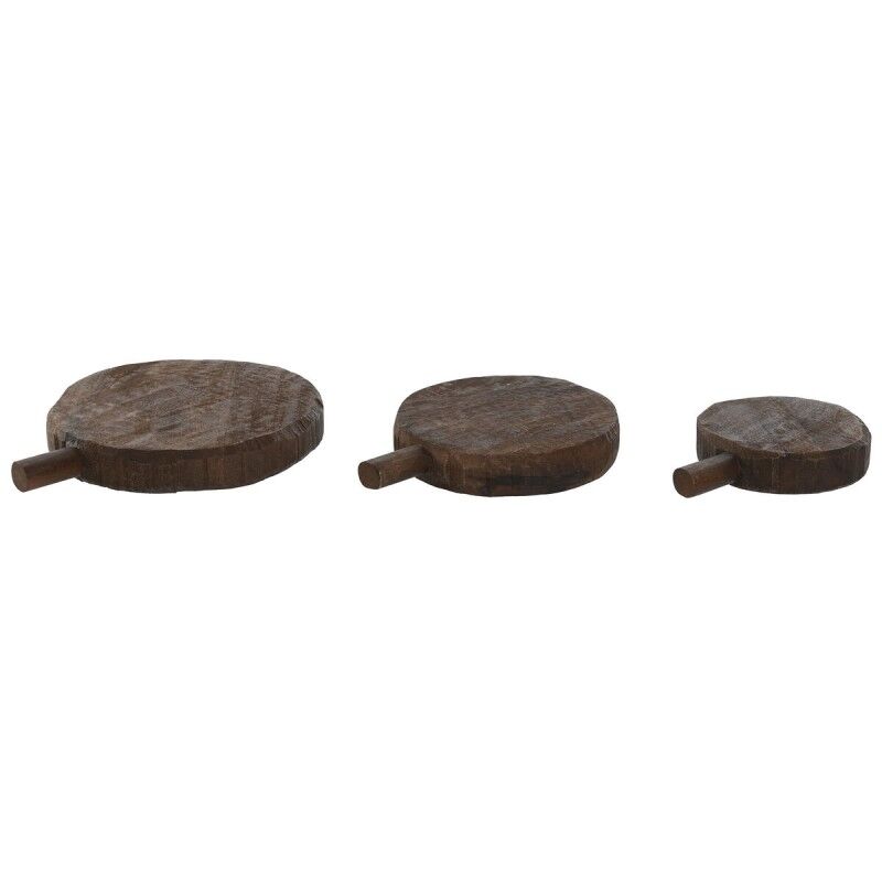 Home ESPRIT|Tábua de corte Home ESPRIT Castanho Preto Acácia Natural Colonial 30 x 25 x 4 cm (3 Peças) Home ESPRIT|Tábua de corte Home ESPRIT Castanho Preto Acácia Natural Colonial 30 x 25 x 4 cm (3 Peças)