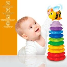 Winfun|Blocos Empilháveis Winfun Abelha 13 x 35,5 x 13 cm 2 Unidades