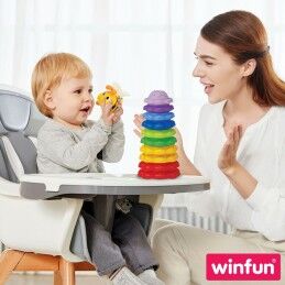 Winfun|Blocos Empilháveis Winfun Abelha 13 x 35,5 x 13 cm 2 Unidades