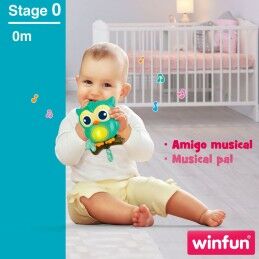 Winfun|Carrossel para Berço Winfun Bosque 3 em 1 31,5 x 42 x 24,5 cm Plástico (4 Unidades)