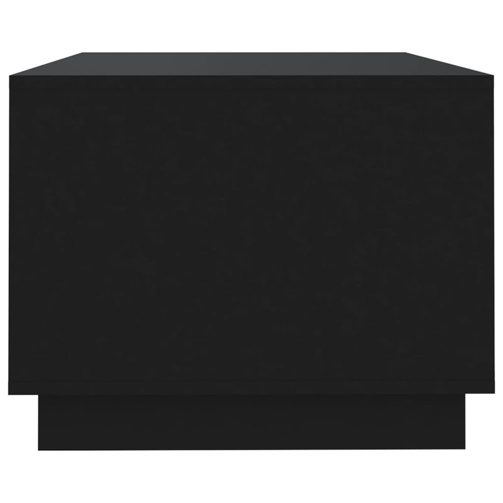 vidaXL Mesa de centro 102x55x43 cm aglomerado preto