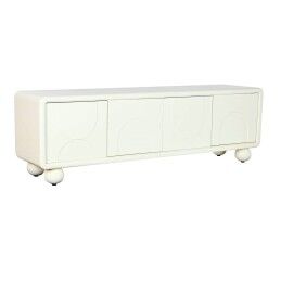 Home ESPRIT|Móvel de TV Home ESPRIT Castanho Preto Metal Acácia 145 x 40 x 52 cm
