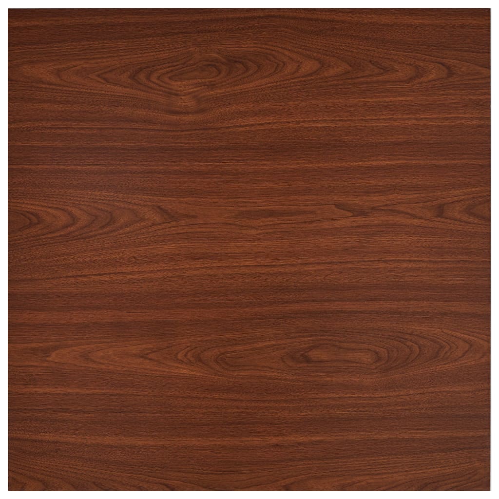 vidaXL Mesa de jantar 80,5x80,5x73 cm MDF castanho