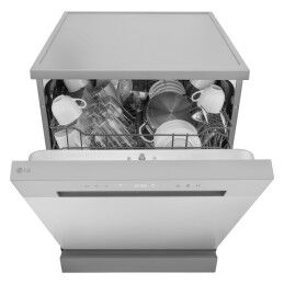 LG|Lava-louça LG DF030FL Aço 60 cm
