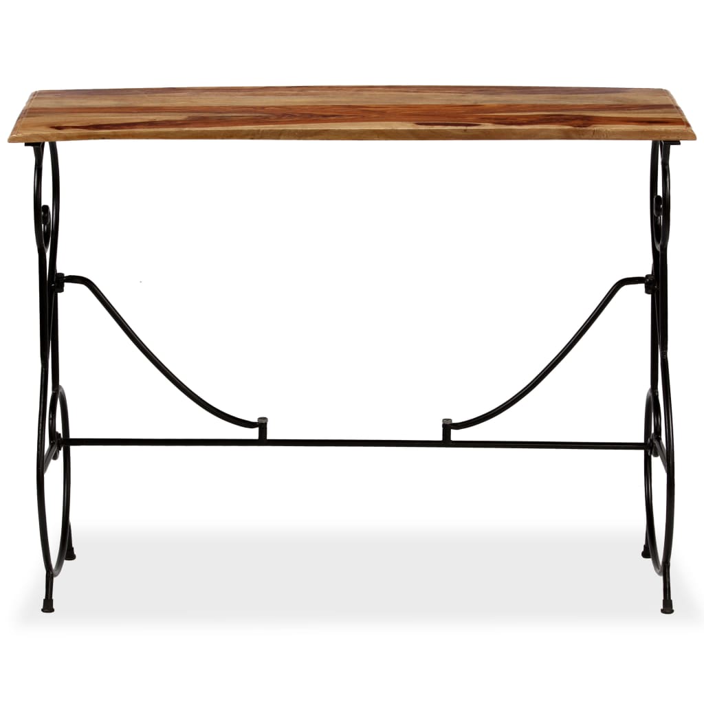 vidaXL Mesa consola 100x40x75 cm madeira de sheesham maciça