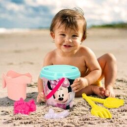 Minnie Mouse|Conjunto de brinquedos de praia Minnie Mouse 18 x 16 x 18 cm (12 Unidades)