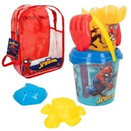 Spider-Man|Conjunto de brinquedos de praia Spider-Man 18 x 16 x 18 cm (12 Unidades)
